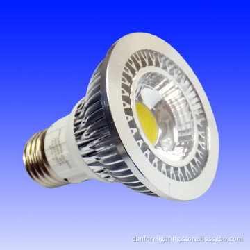 CE RoHS ETL E26 E27 GU10 7W LED PAR20 Spot Light
